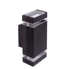 Kinkiet, oprawa elewacyjna OE-3C 2xGU10 IP54 czarna