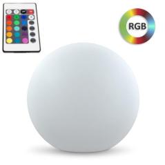 Lampa solarna Kula RGB 20 cm z pilotem Goldlux 325365