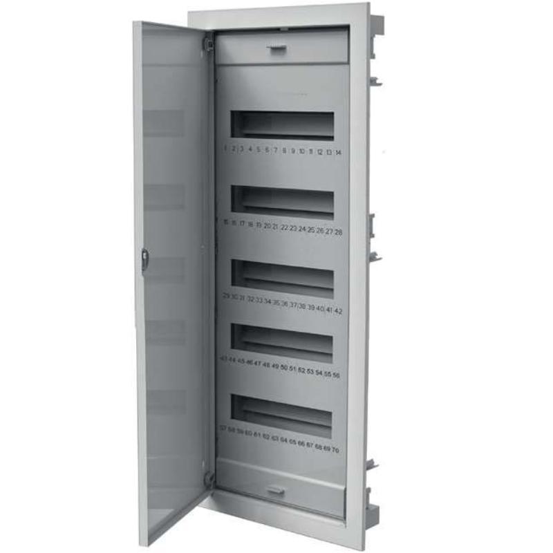Rozdzielnica podtynkowa 5x12, drzwi metalowe IP40 - C.1560