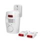 Mini alarm bezprzewodowy z wbudowaną syreną sterowany pilotem, 6m, bateryjny Mini alarm bezprzewodowy z wbudowaną syreną sterowany pilotem, 6m, bateryjny