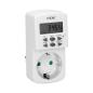 Elektroniczny programator czasowy, MINI, 1800W, 8A, 10 programów, wersja Schuko