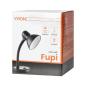 FUPI, lampa biurkowa, 40W, E27, stal + tworzywo, czerwona FUPI, lampa biurkowa, 40W, E27, stal + tworzywo, czerwona