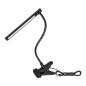 TERI II LED, lampka biurkowa z klipsem, 5W, 260lm, 4000K, czarna TERI II LED, lampka biurkowa z klipsem, 5W, 260lm, 4000K, czarna