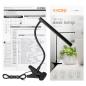 TERI II LED, lampka biurkowa z klipsem, 5W, 260lm, 4000K, czarna TERI II LED, lampka biurkowa z klipsem, 5W, 260lm, 4000K, czarna