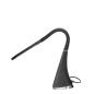 DOLOMIT LED 5W, lampka biurkowa z budzikiem, 400lm, 4000K, czarna DOLOMIT LED 5W, lampka biurkowa z budzikiem, 400lm, 4000K, czarna