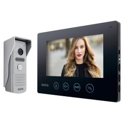 Wideodomofon jednorodzinny EURA FENIKS VDP-40A3 czarny WiFi Eura-Tech