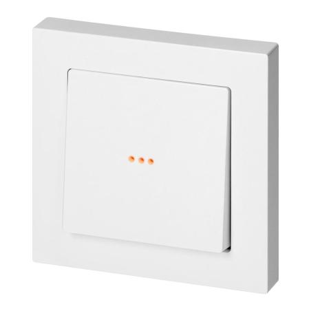 Łącznik p/t schodowy z podświeleniem Malta, 10A, 250V, WP-5M/S, biały