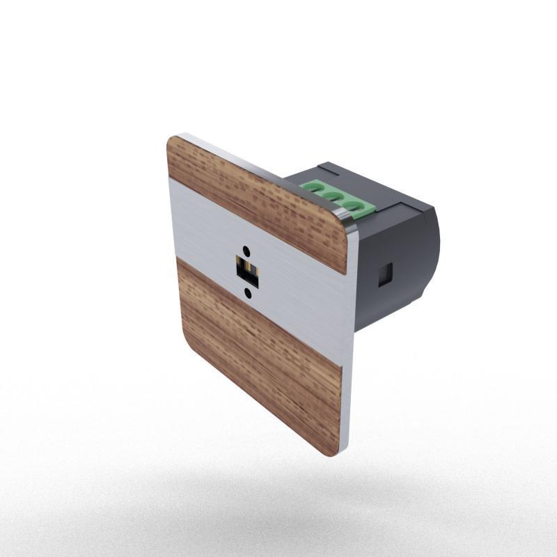 Laserowy czujnik odległości DRL-12-70 buk satyna