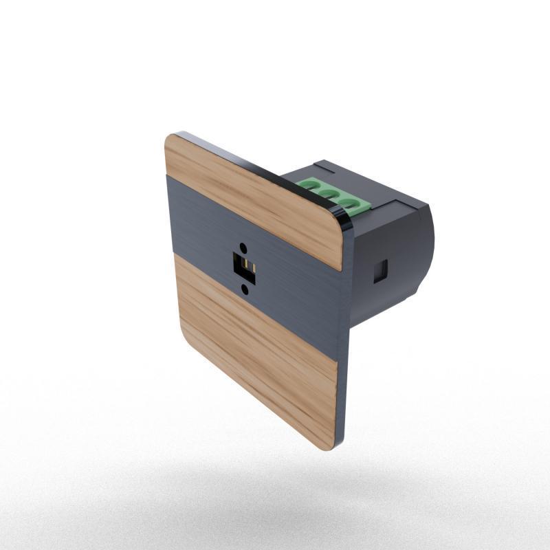 Laserowy czujnik odległości DRL-12-89 dąb czarny