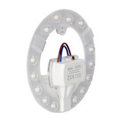 AVIS II panel świetlny, LED 12W 1200lm, 4000K, 3 neodymowe magnesy, Ø 137