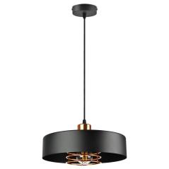 Chiro 1P E27, lampa wisząca, max. 60W, czarna