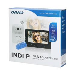 Wideodomofon jednorodzinny INDI P OR-VID-VP-1070/B czarny