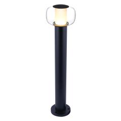 Lampa ogrodowa stojąca MALAGA LED 40 12W czarna IP44 Goldlux