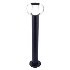 Lampa ogrodowa stojąca MALAGA LED 80 12W czarna IP44 Goldlux