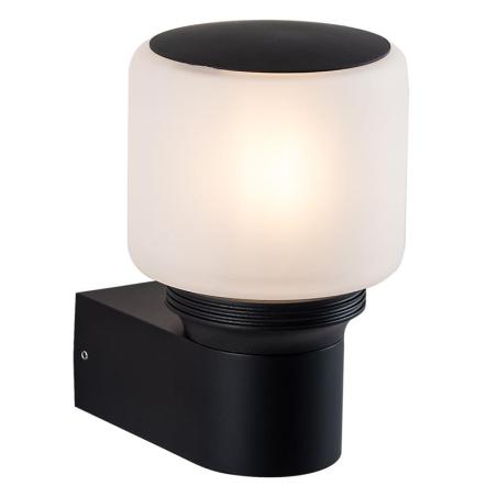 Kinkiet oprawa elewacyjna MADRID E27 czarna IP44 Goldlux