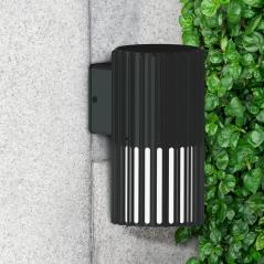 Kinkiet oprawa elewacyjna KUUSAMO E27 grafitowa IP54 Goldlux