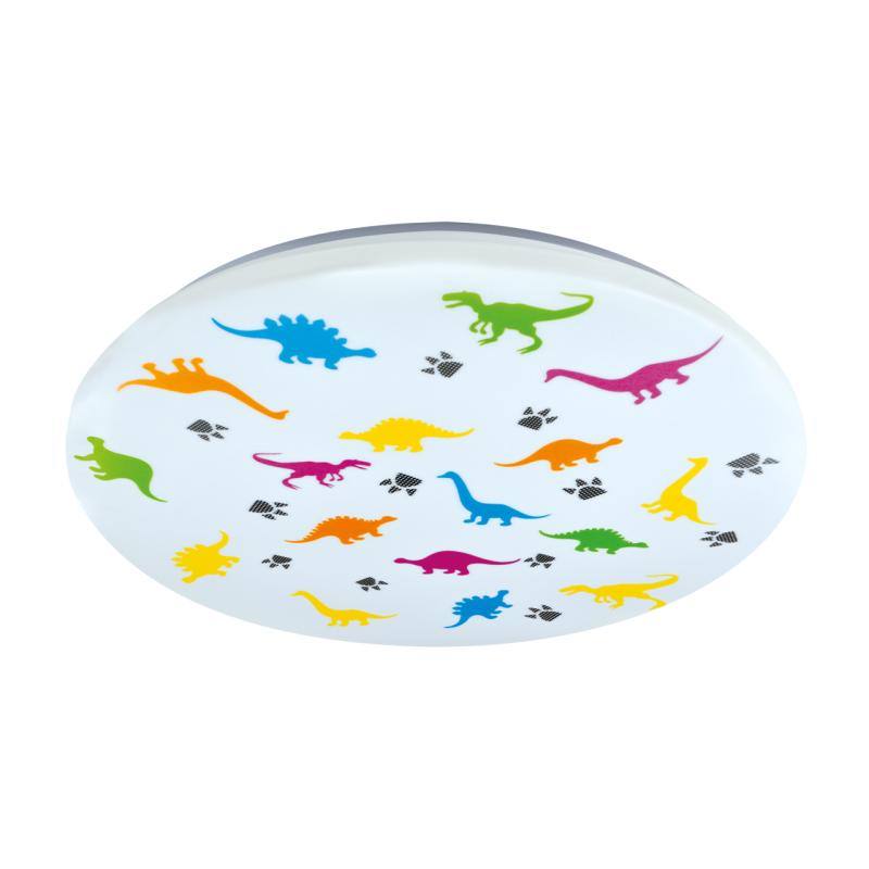 Plafoniera LED KIDI DINO 20W 4000K IP44 dinozaury