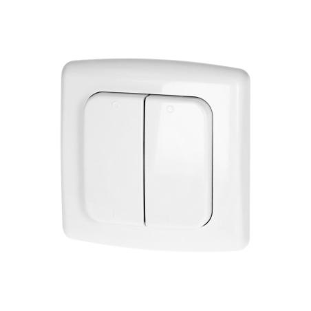 Włącznik radiowy podwójny natynkowy Smart Home OR-SH-1751