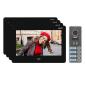 Wideodomofon wielorodzinny FELIS MEMO MULTI4 OR-VID-EX-1066/B czarny