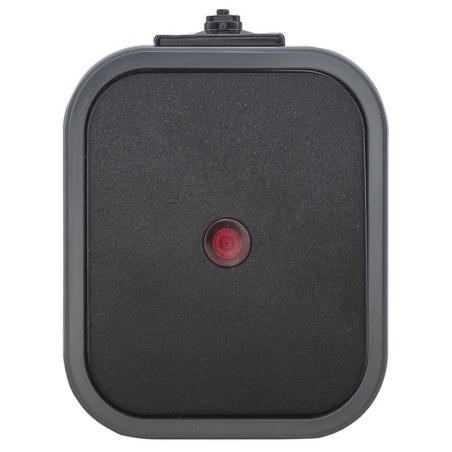 Abex B2 szary/czarny - łącznik krzyżowy podświetlany IP54 WNT-8B2/S Abex