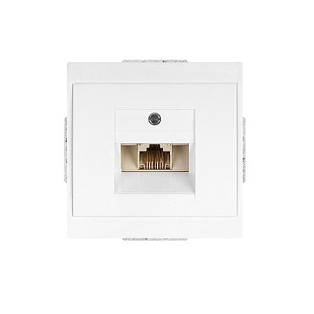 Abex Luna biały - gniazdo komputerowe GTP-10L