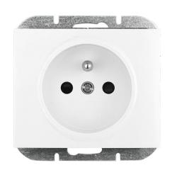 Abex Onyx biały - gniazdo pojedyncze (+0) PT-16O Abex