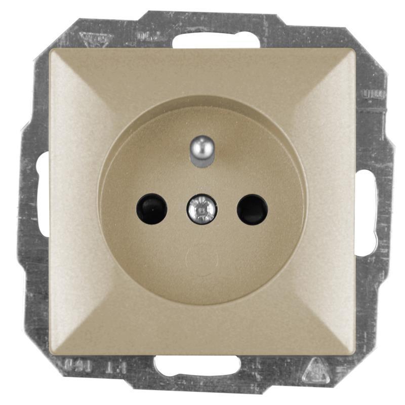 Abex Perła satyna - gniazdo pojedyncze (+0) PT-16P