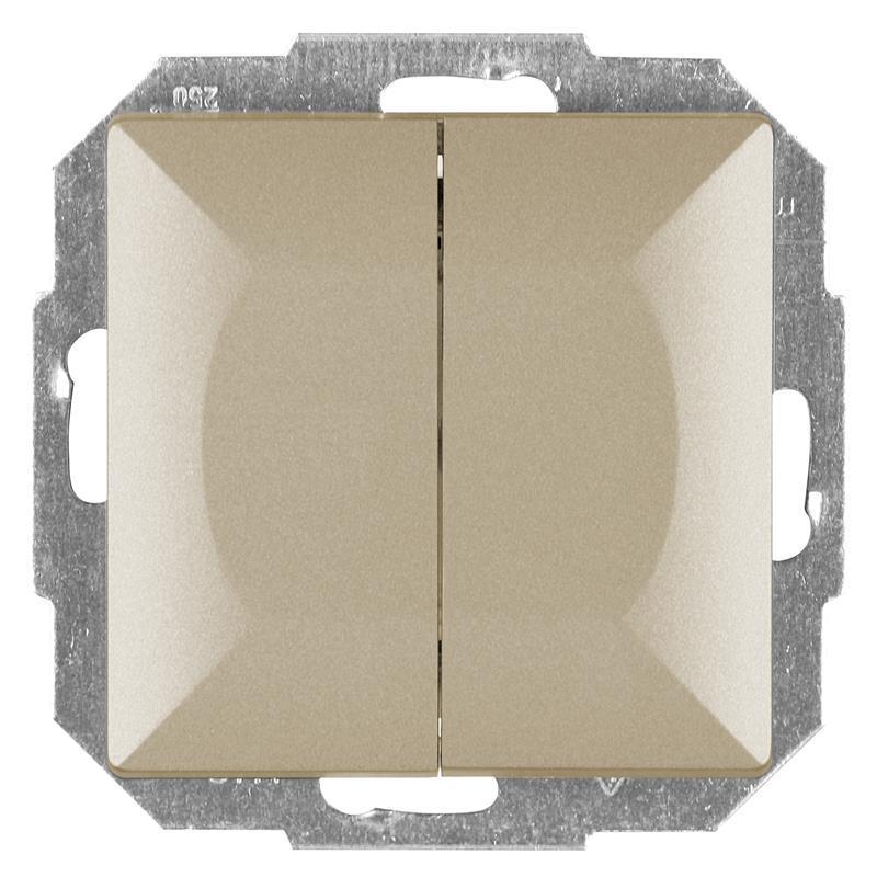 Abex Perła satyna - łącznik świecznikowy z podświetleniem WP-2PS