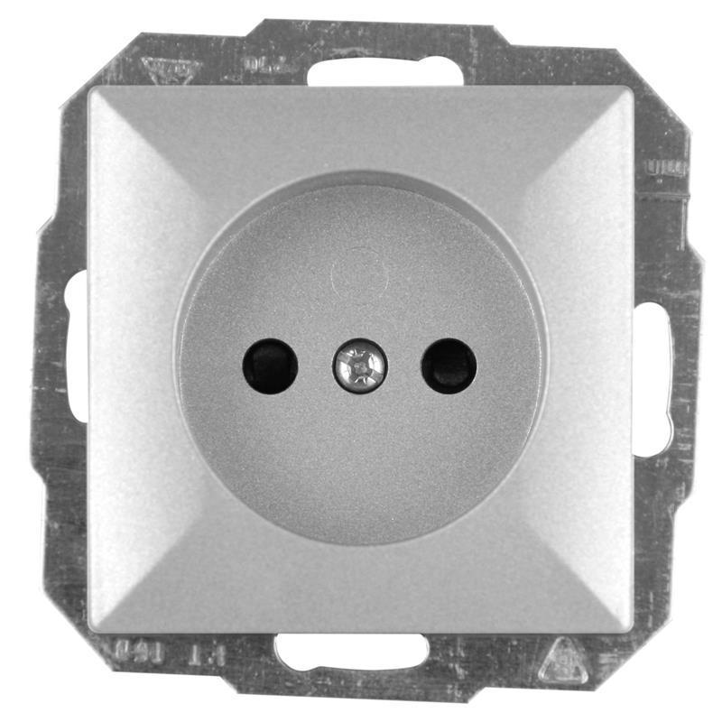 Abex Perła srebrny - gniazdo pojedyncze PT-15P