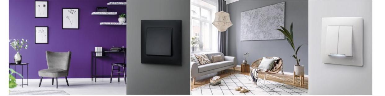 Ospel Szafir: gniazdka, łączniki, ramki